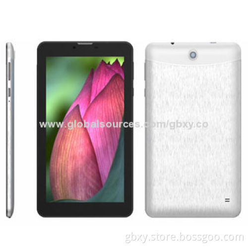 7-inch 1,024 x 600-pixel IPS HD 3G Tablet PCs, MTK8312 Dual Cortex, BT, GPS Functions